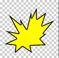 Explosion with Border