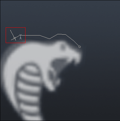Click The Path With Text Tool