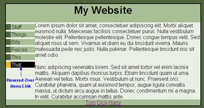CSS List Menus and Buttons 2