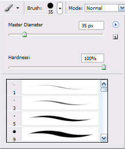 Impact Brush Settings