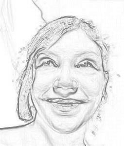 Lineart From Photo Tutorial: Final Result