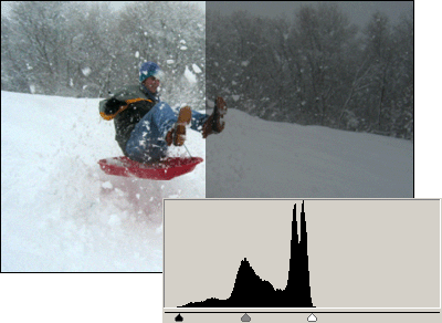 Photo Correction 101: Level Sliders Tutorial: Final Result