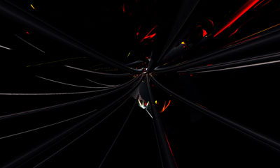 C4D Twisted Abstract Tutorial: Final Result (Click to enlarge)