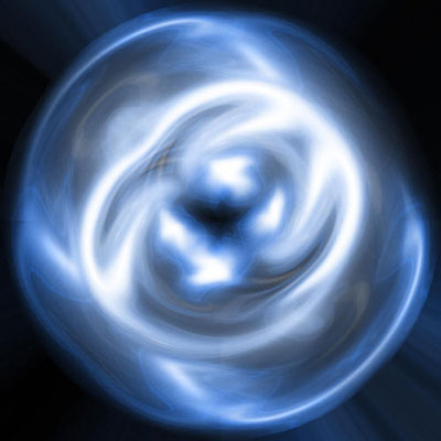 Abstract Plasma Ball Tutorial: Final Result (Click to enlarge0