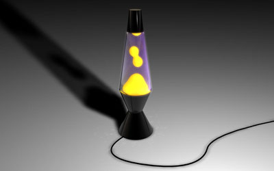 Designing a Lava Lamp Tutorial: Final Result (Click to enlarge)