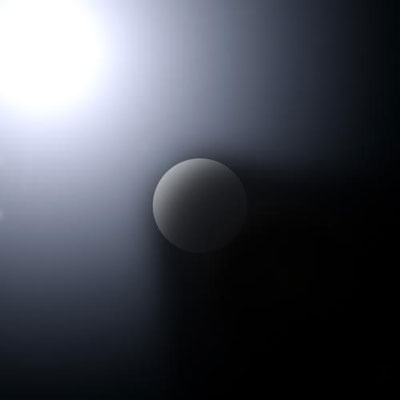 Volumetric Light Tutorial: Final Result (Click to enlarge)