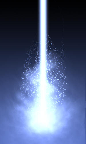 Ice Beam (Abstract Brushing) Tutorial: Final Result