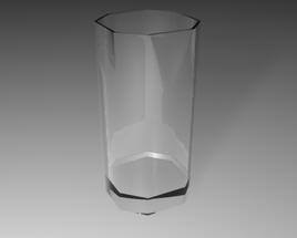 Modeling a Glass Tutorial: Final Result