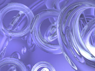 Glassy Abstract Tutorial: Final Result