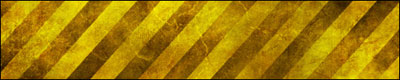 How to make Realistic Dirty Warning Stripes Tutorial: Final Result (Click to enlarge)