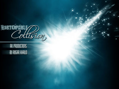 Starbeam Wallpaper (Abstract Brushing) Tutorial: Final Result (Click to enlarge)