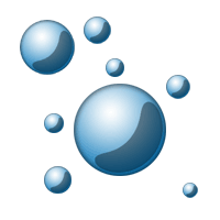 MickM.com Bubbles Tutorial: Final Result