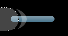 Moved to the left