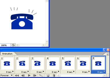 animated gif telephone