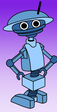 Drawing a Cool Cartoon Robot Tutorial: Final Result