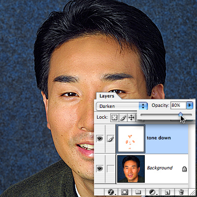 Tone Down Highlights Tutorial: Final Result