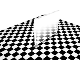 Blurred Reflections and Refractions (Frosted Glass) Tutorial: Final Result