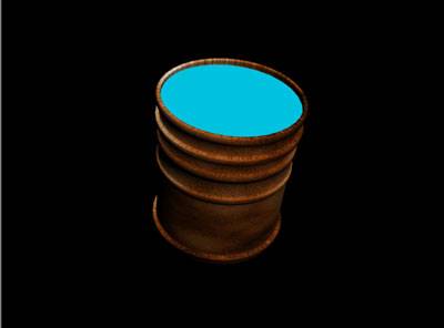 Rusty Barrel Tutorial: Final Result