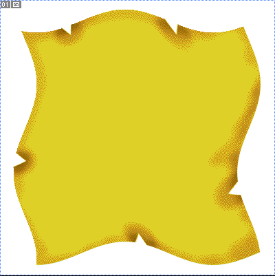 Photoshop Burnt Letter Tutorial: Final Result