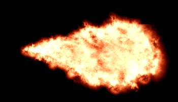 Photo-Realistic Flame Tutorial: Final Result