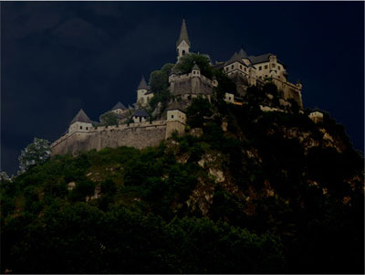 Converting Day into Night Tutorial: Final Result (Click to enlarge)