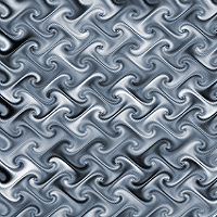 Metallic Background Tutorial: Final Result