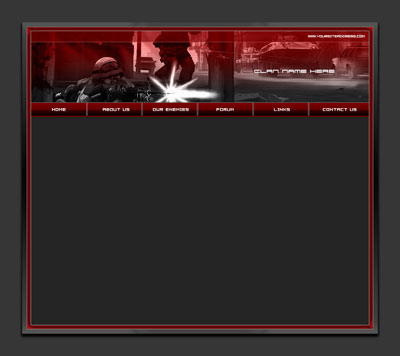 Quick and Clean Clan Template Tutorial: Final Result (Click to enlarge)