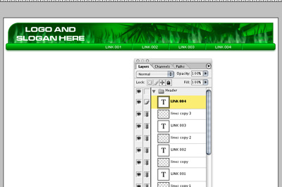 Navigational Header
