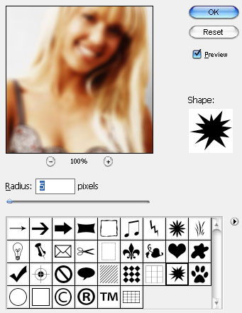 Shape-Blur