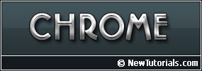 Chrome Text Tutorial: Final Result Tutorial