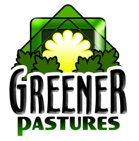 Greener Pastures Logo Tutorial: Final Result