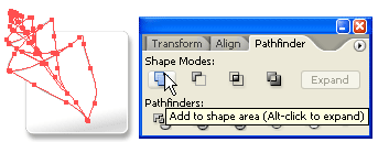 merge shapes