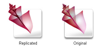 Adobe Bridge Icon Tutorial: Final Result
