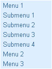CSS Menu Using JavaScript (Revised)