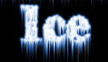 Ice Text Effect Tutorial: Final Result