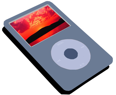 Create a Vector Ipod Tutorial: Final Result (Click to enlarge)