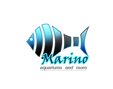 Aquarium Shop Logo Tutorial: Final Result