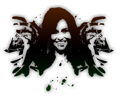 Gnarls Barkley Inkblots Tutorial: Final Result (Click to enlarge)