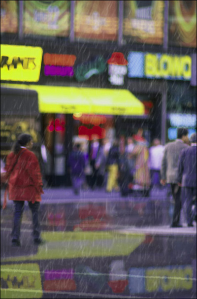Rainy Day Rain Effect Tutorial: Final Result