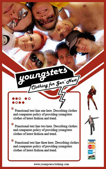 Promotional Flyer Design Tutorial: Final Result