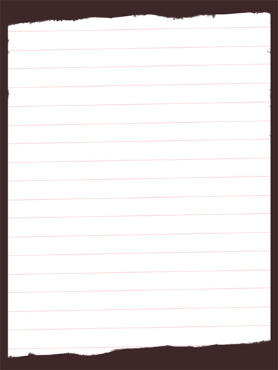 Lined Paper Tutorial: Final Result (Click to enlarge)