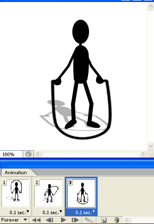 stick man animation