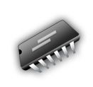 XP Style Electronic Chip Icon Tutorial: Final Result
