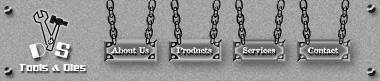 Navigational Header with Chains & Bolts Tutorial: Final Result