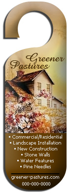Designing a Door Hanger Tutorial: Final Result