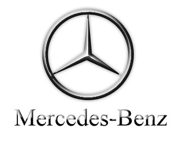 How to draw a mercedes logo