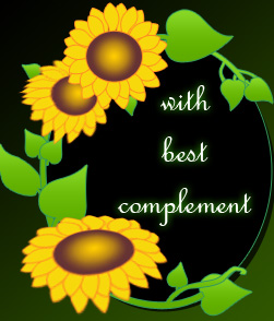 Designing a Flower Greeting Card Tutorial: Final Result