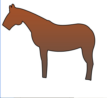 horse drawing cartoon. Drawing a Cartoon Horse