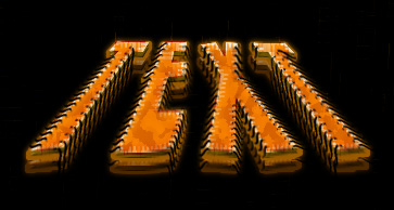 3D Leather Text Effect Tutorial: Final Result