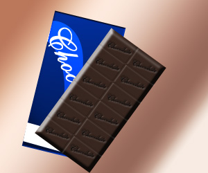 Creating a Chocolate Bar Tutorial: Final Result